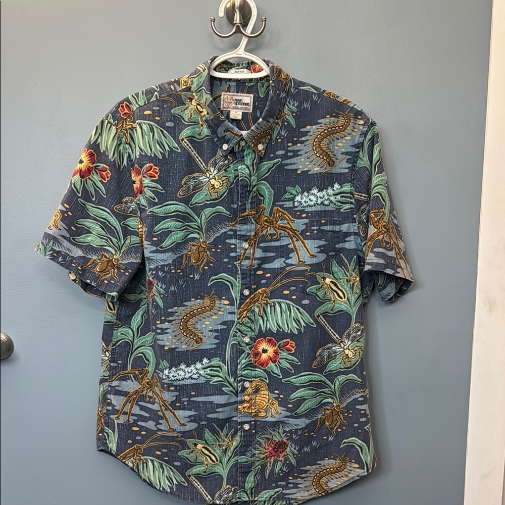 Reyn Spooner Men's Blue Shirt